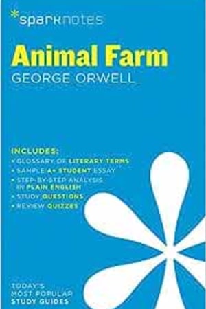 Animal Farm SparkNotes Literature Guide (Volume 16) (SparkNotes Literature Guide Series) - book cover