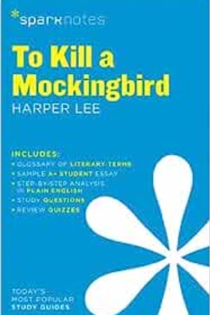 To Kill a Mockingbird SparkNotes Literature Guide (Volume 62) (SparkNotes Literature Guide Series) book cover