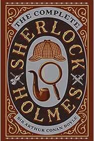 The Complete Sherlock Holmes (Barnes & Noble Leatherbound Classic Collection) - book cover