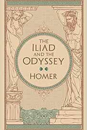 The Iliad & The Odyssey (Barnes & Noble Collectible Classics: Omnibus Edition) (Barnes & Noble Leatherbound Classic Collection) book cover