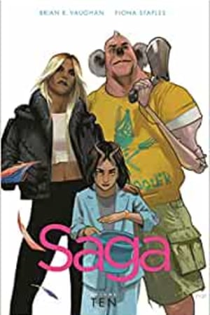 Saga, Volume 10 - book cover