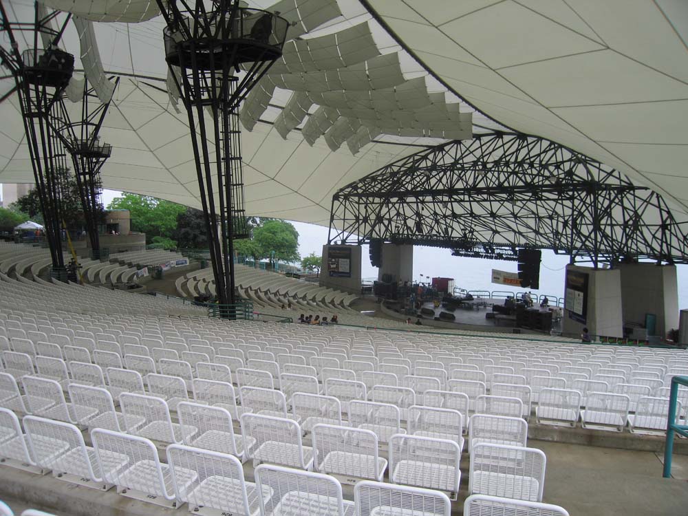 Chene Park Amphitheater Seating Chart