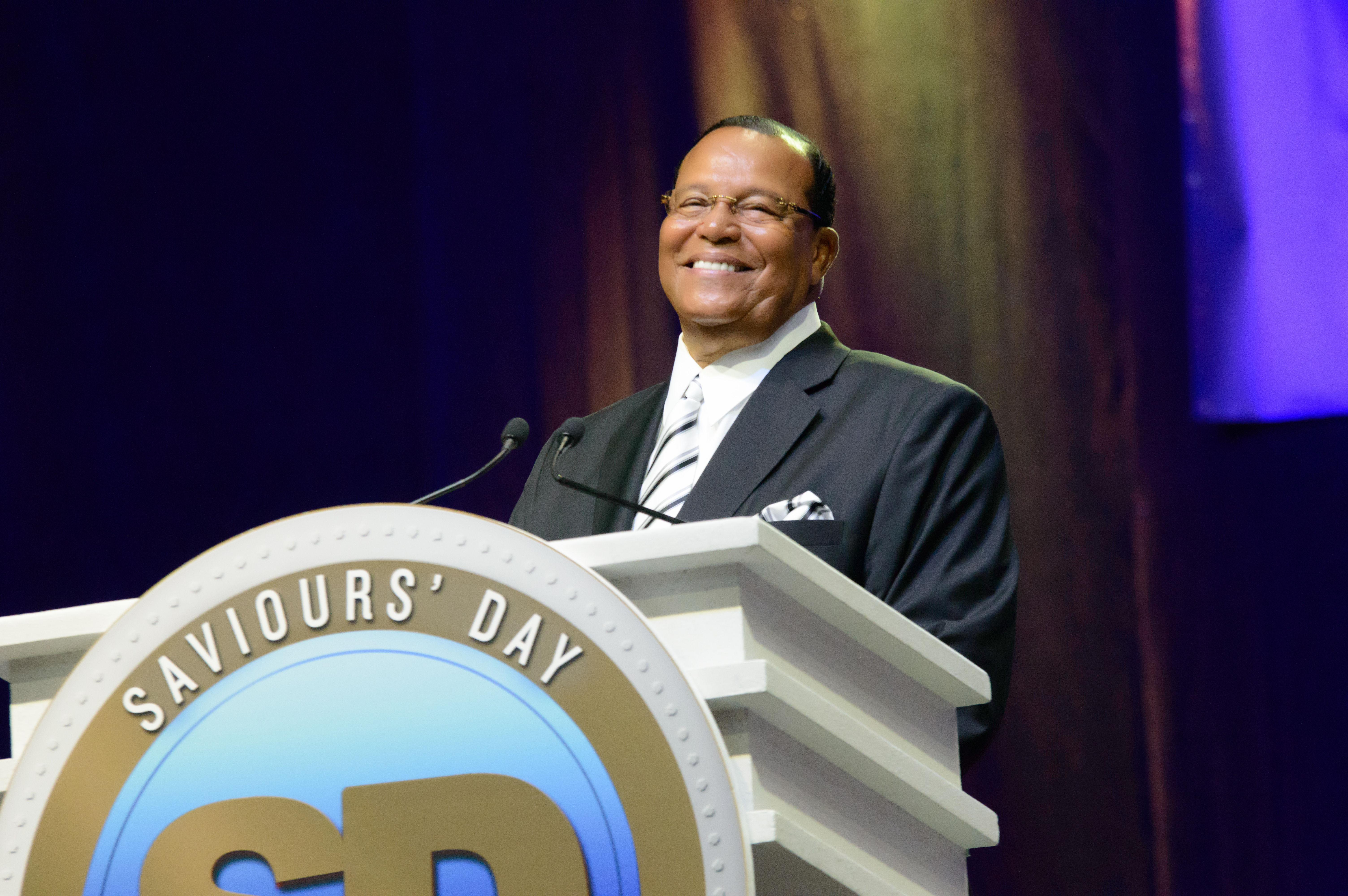 Nation of Islam Minister Louis Farrakhan - PHOTO: Montez Miller