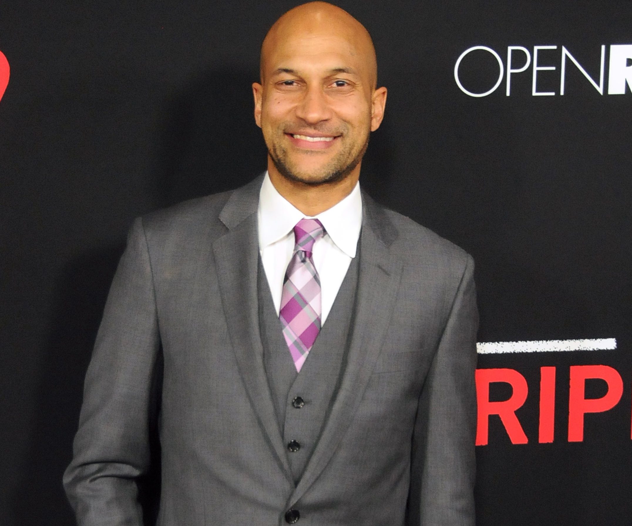 LOS ANGELES, CA - FEBRUARY 16: Actor Keegan-Michael Key attends the Premiere of Open Road's 'Triple 9' at Regal Cinemas L.A. Live on February 16, 2016 in Los Angeles, California. (Photo by Barry King/Getty Images)