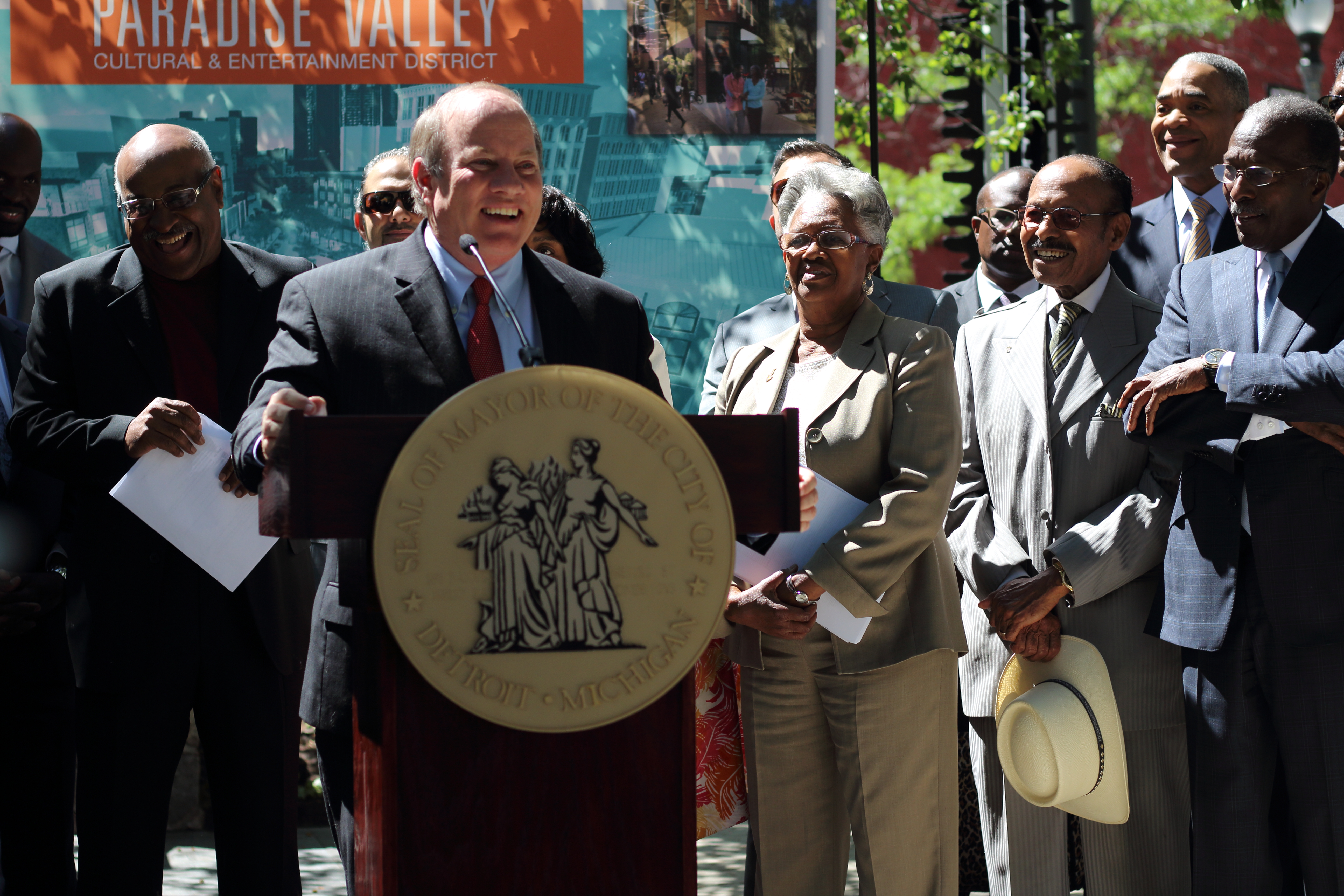 Mayor Mike Duggan - PHOTO CREDITS: Alisha Dixon