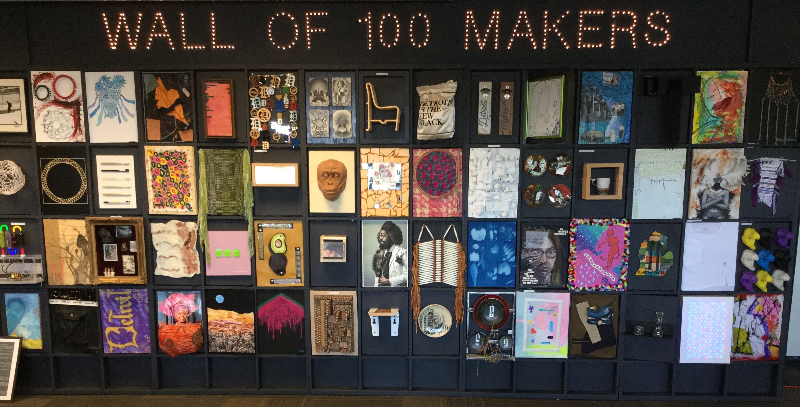 The Wall of 100 Makers