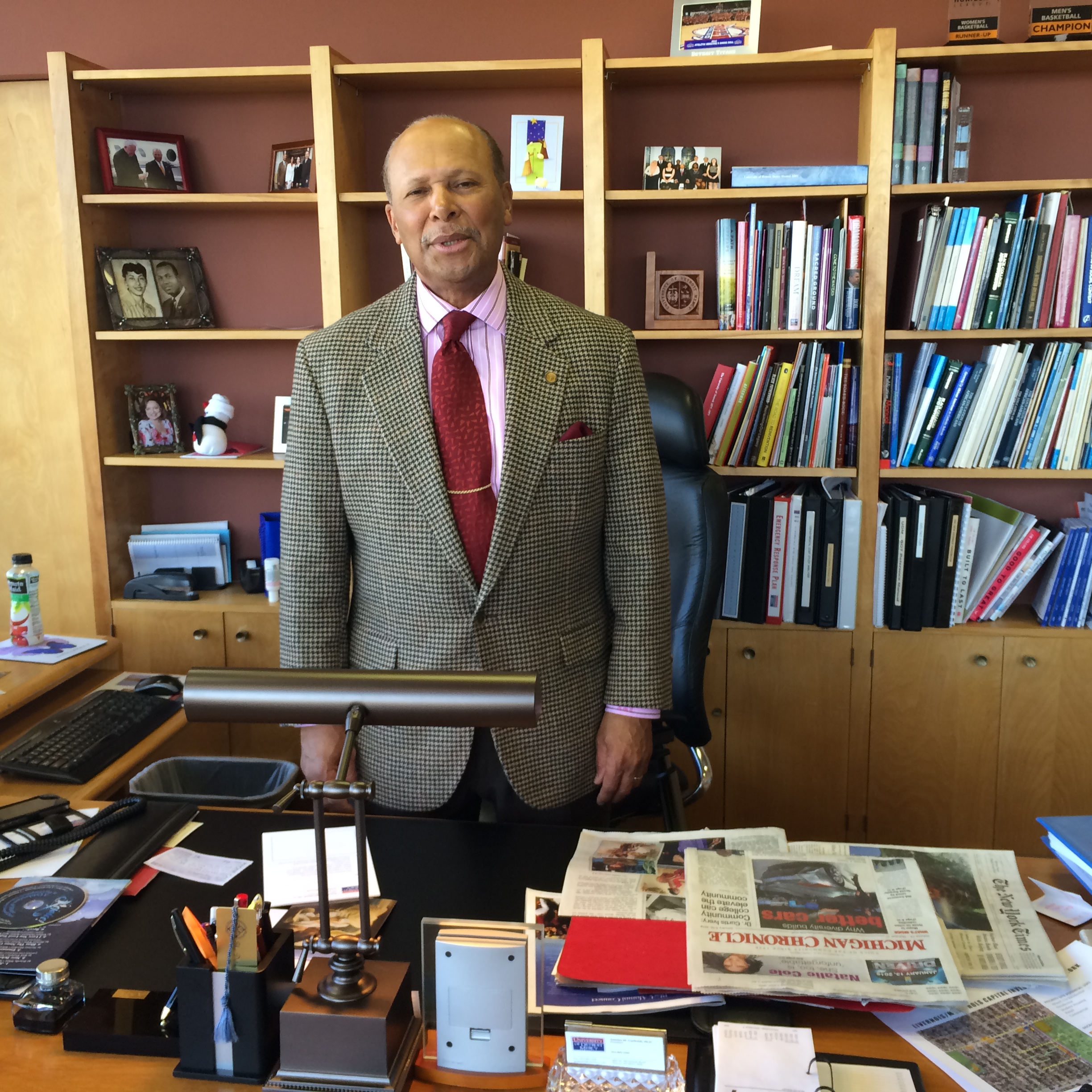 Dr. Antoine Garibaldi, President of UD Mercy Keith Owens photo