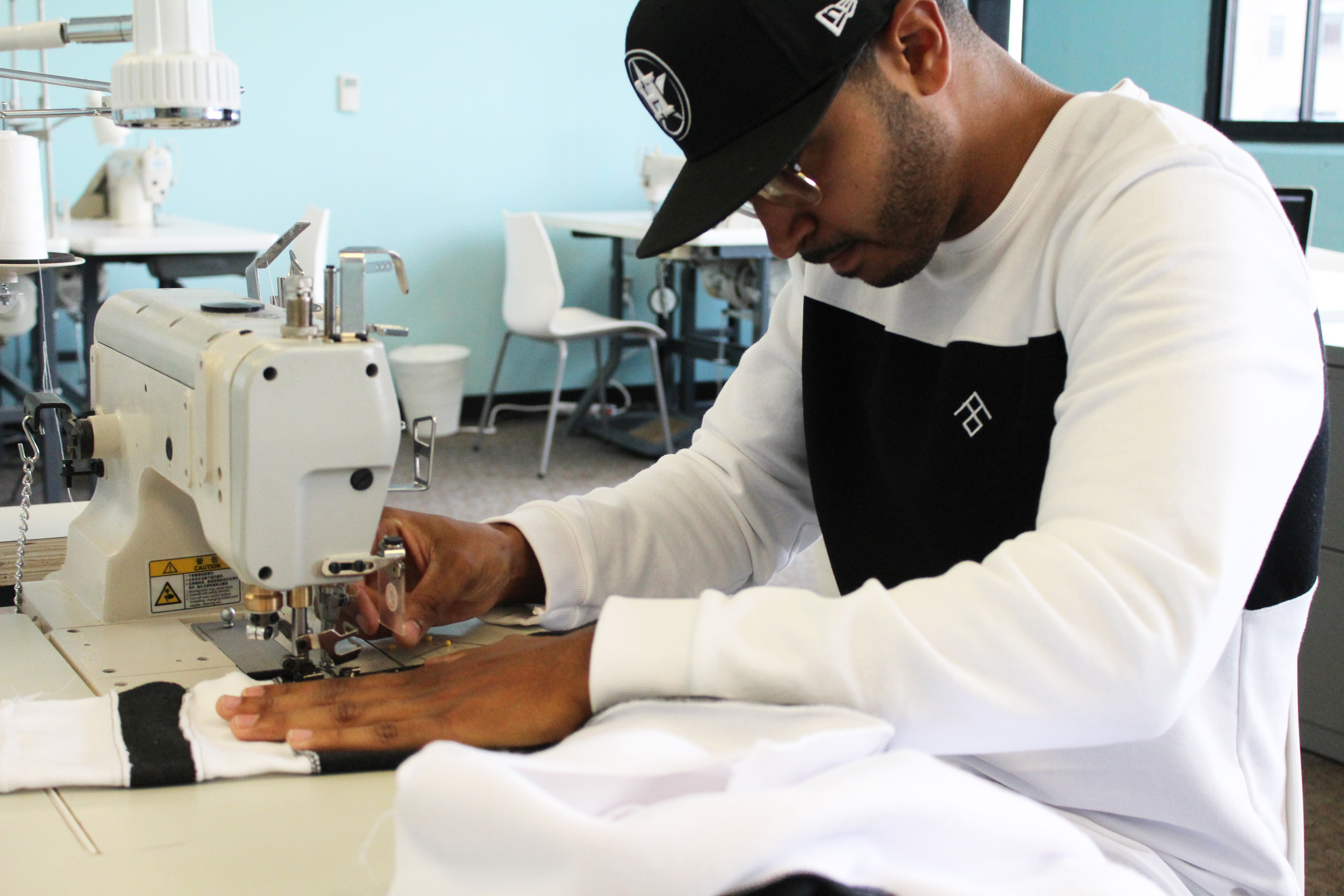 Terrence Jones sewing