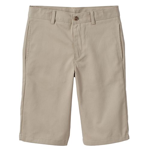 Chaps Flat-Front Twill Shorts - Boys 8-20 $13.99 @ Kohls.com