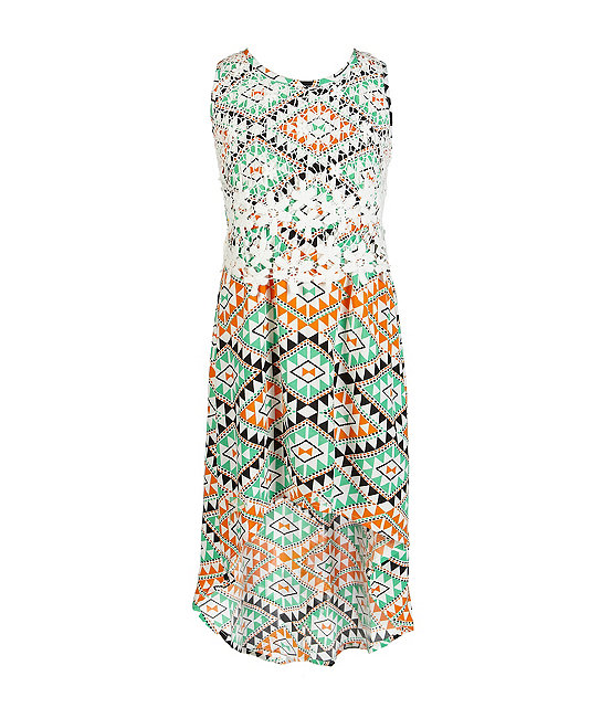 My Michelle 7-16 Popover-Bodice Printed Dress $8.57 @ Dillards.com