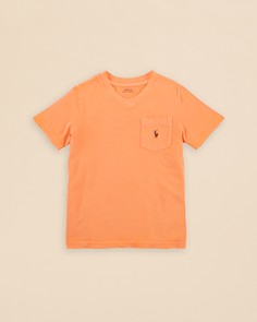 Ralph Lauren Childrenswear Boys' Solid Tee - Sizes 2-7 $8.44 @ Bloomingdales.com