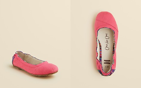  Roll for Zoom Larger View TOMS Girls' Ballet Flats - Toddler, Little Kid, Big Kid $18.37 @ Bloomingdales.com