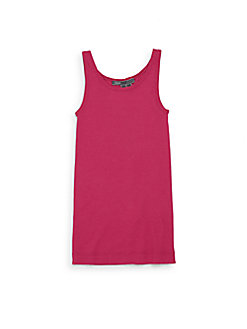 Vince Girl's Favorite Pima Cotton Blend Ribbed Tank Top 5.99 @ Saks Off fifth.com