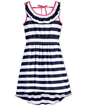 Pink & Violet Girls' Striped High-Low Dress $6.99 @ Macys.com
