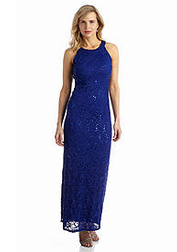 RM Richards Allover Lace and Sequin Gown $89.99 @ Belk.com