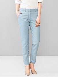 Broken-in-straight linen pants (available in 4 other colors) on gap.com $35.97 