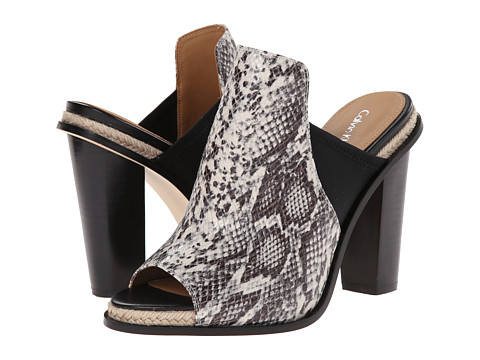 Calvin Klein Peggy high heel mule $139 on Zappos.com