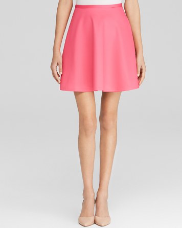 Deep Pink Ted Baker Neeneh Skater Skirt