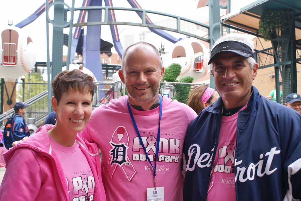 Karmanos Cancer Institute and the Detroit Tigers honor survivors and  promote breast health at 10th Annual Pink Out the Park game