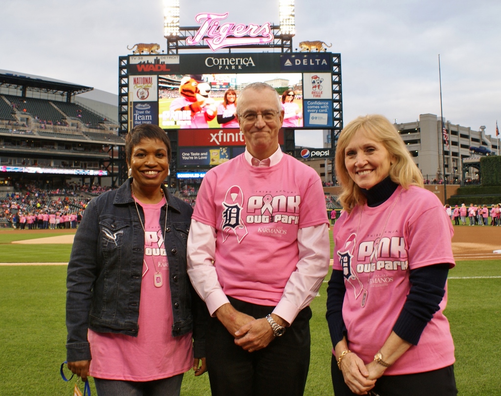 Karmanos Cancer Institute and Detroit Tigers Honor Survivors and