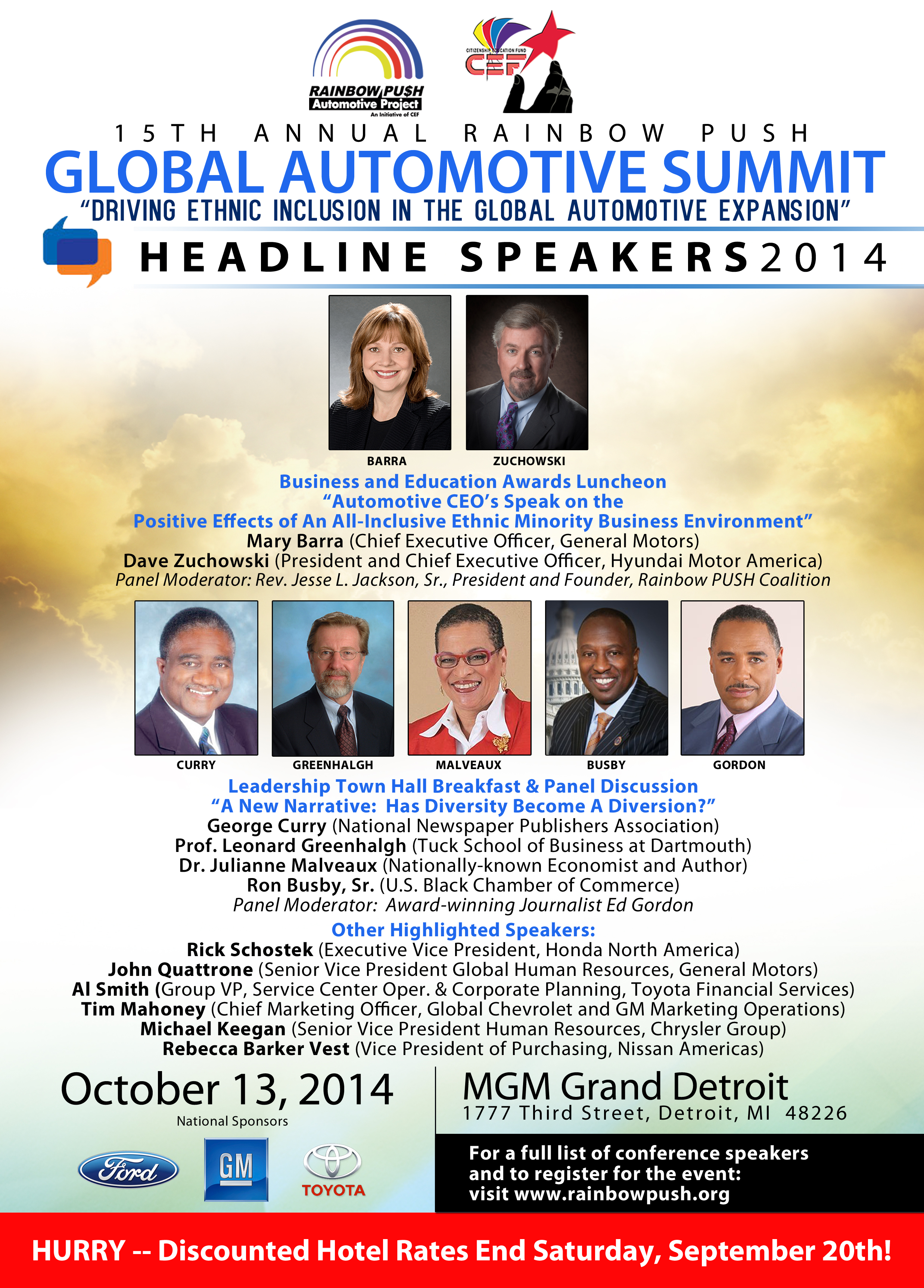 Hi-res, Rainbow PUSH Auto Summit Announces Headline Speakers 2014 (1)