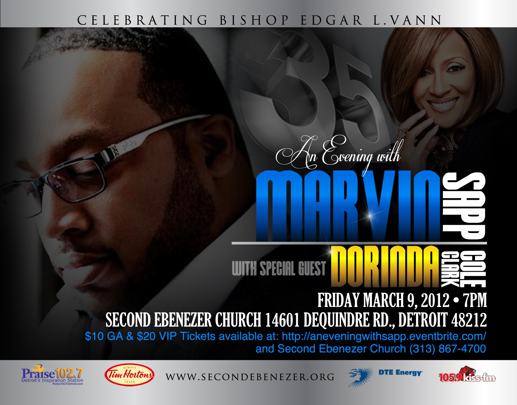 Marvin Sapp-35th Anniversary