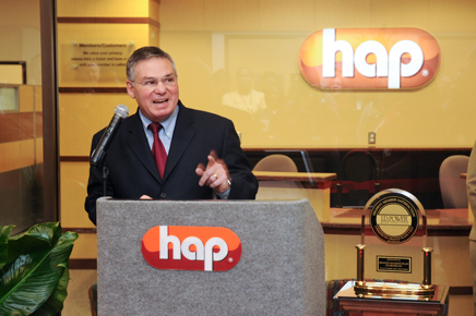 William Alvin at Southfield lobby opening