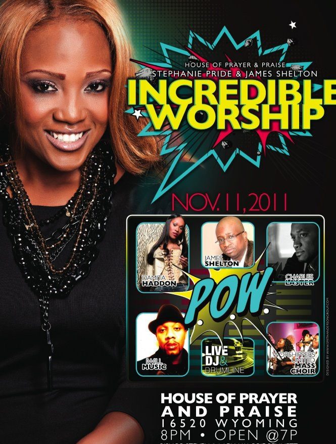 Incredible  Worship- Stephanie Pride