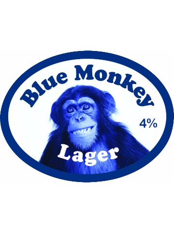 Pumpclip image for Blue Monkey Lager