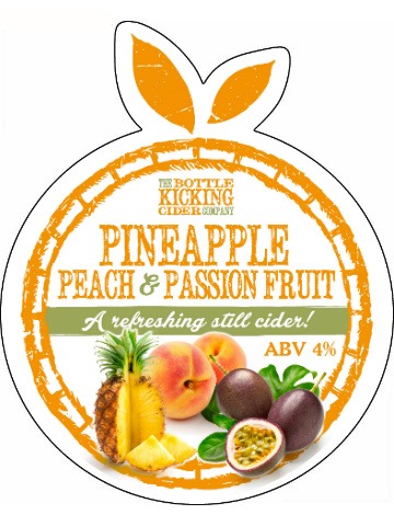 Pumpclip image for Bottle Kicking Pineapple, Peach & Passion Fruit