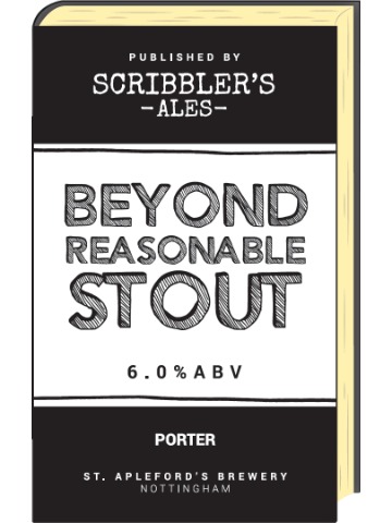 Pumpclip image for Scribblers Beyond Reasonable Stout