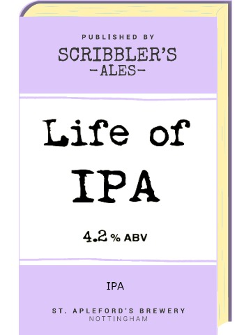 Pumpclip image for Scribblers Life of IPA