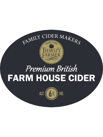 Pumpclip image for Thirsty Farmer Premium Farmhouse Cider