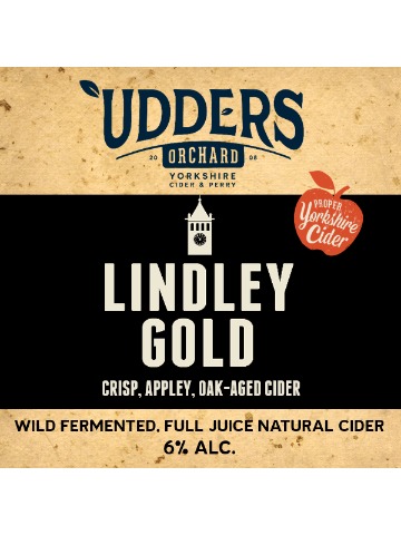 Pumpclip image for Udders Orchard Lindley Gold