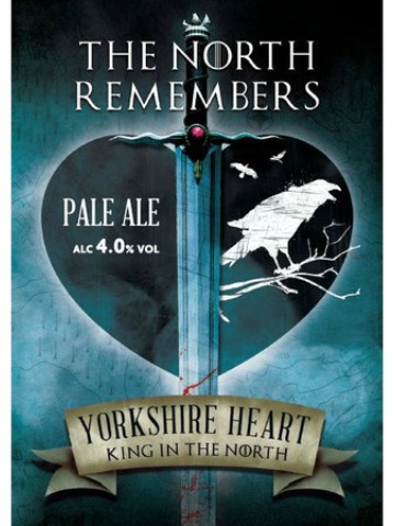 Pumpclip image for Yorkshire Heart The North Remembers