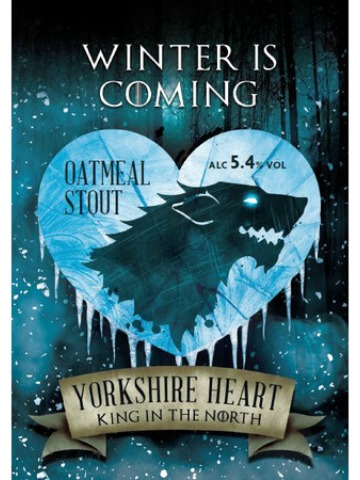 Pumpclip image for Yorkshire Heart Winter is Coming