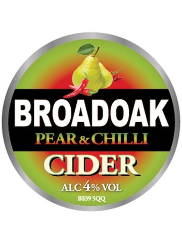 Pumpclip image for Broadoak Pear & Chilli Cider
