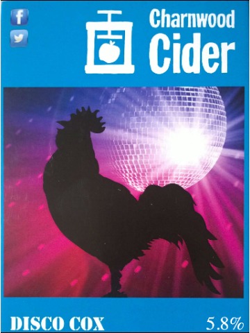 Pumpclip image for Charnwood Cider Disco Cox