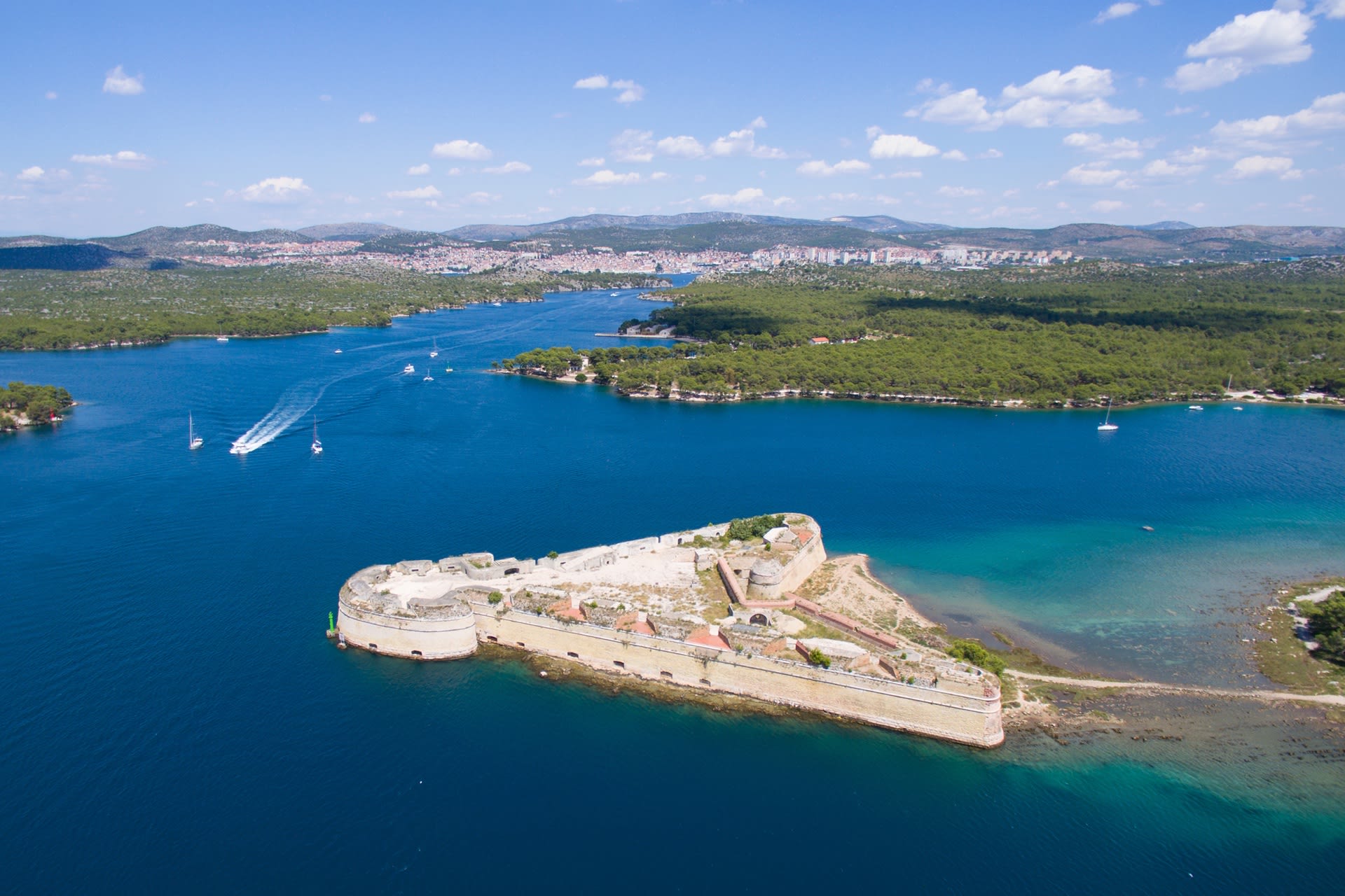 Medieval landmarks of Šibenik - 4 fortresses and a World Heritage List  cathedral - RealCroatia