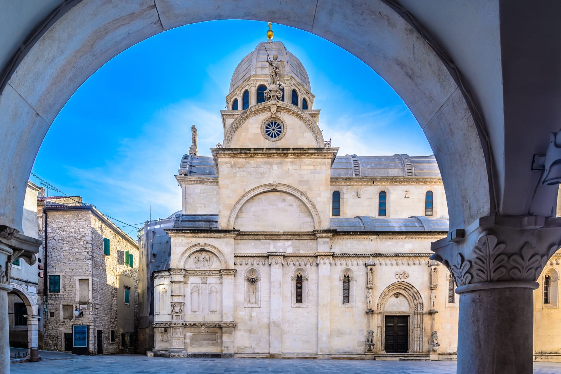 Medieval landmarks of Šibenik - 4 fortresses and a World Heritage List  cathedral - RealCroatia