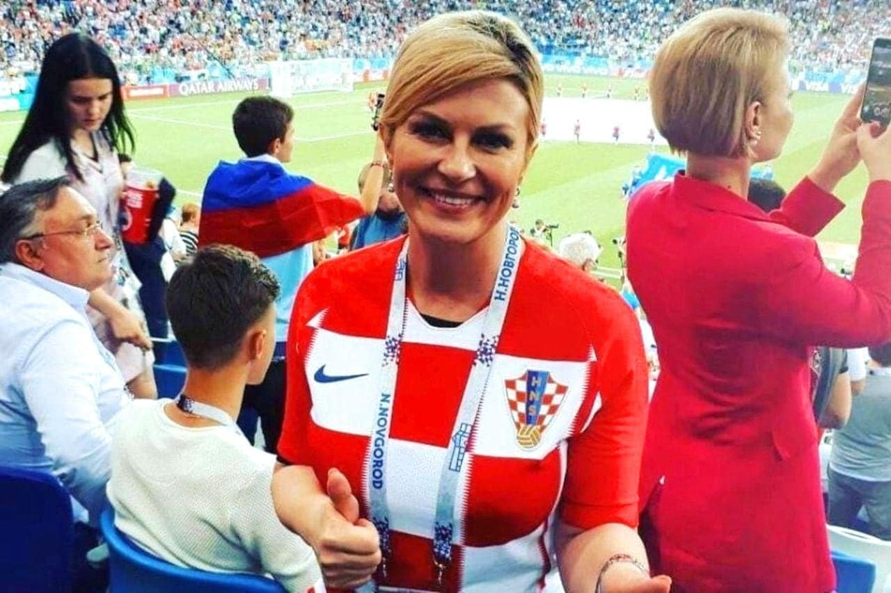 Croatian President Is The Star Of The World Cup In Russia This Is Why Realcroatia