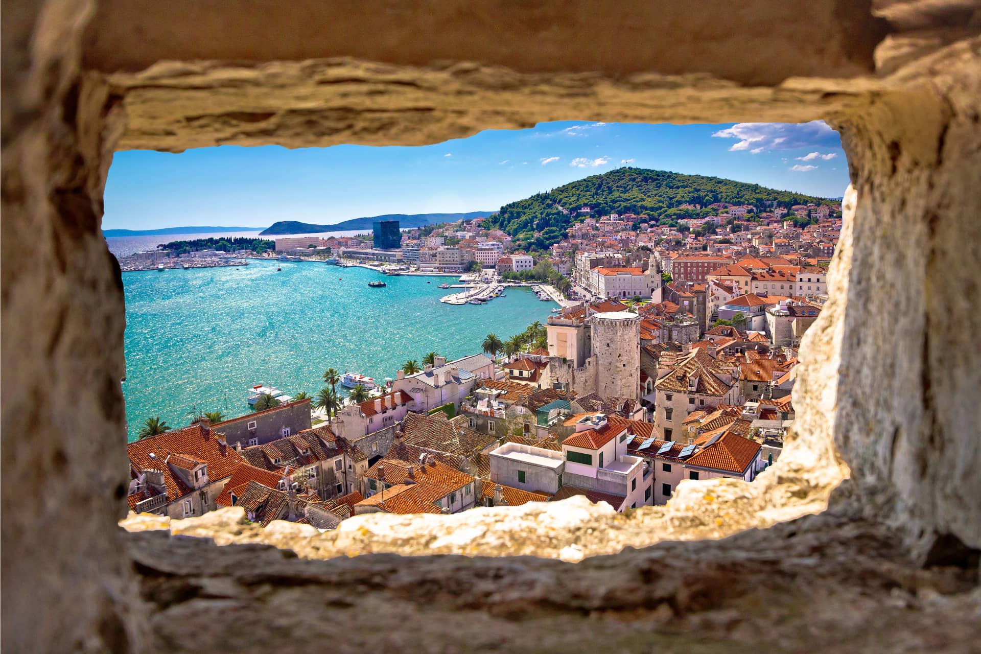 Split, Adriatic Coast, Roman Ruins & Mediterranean Climate