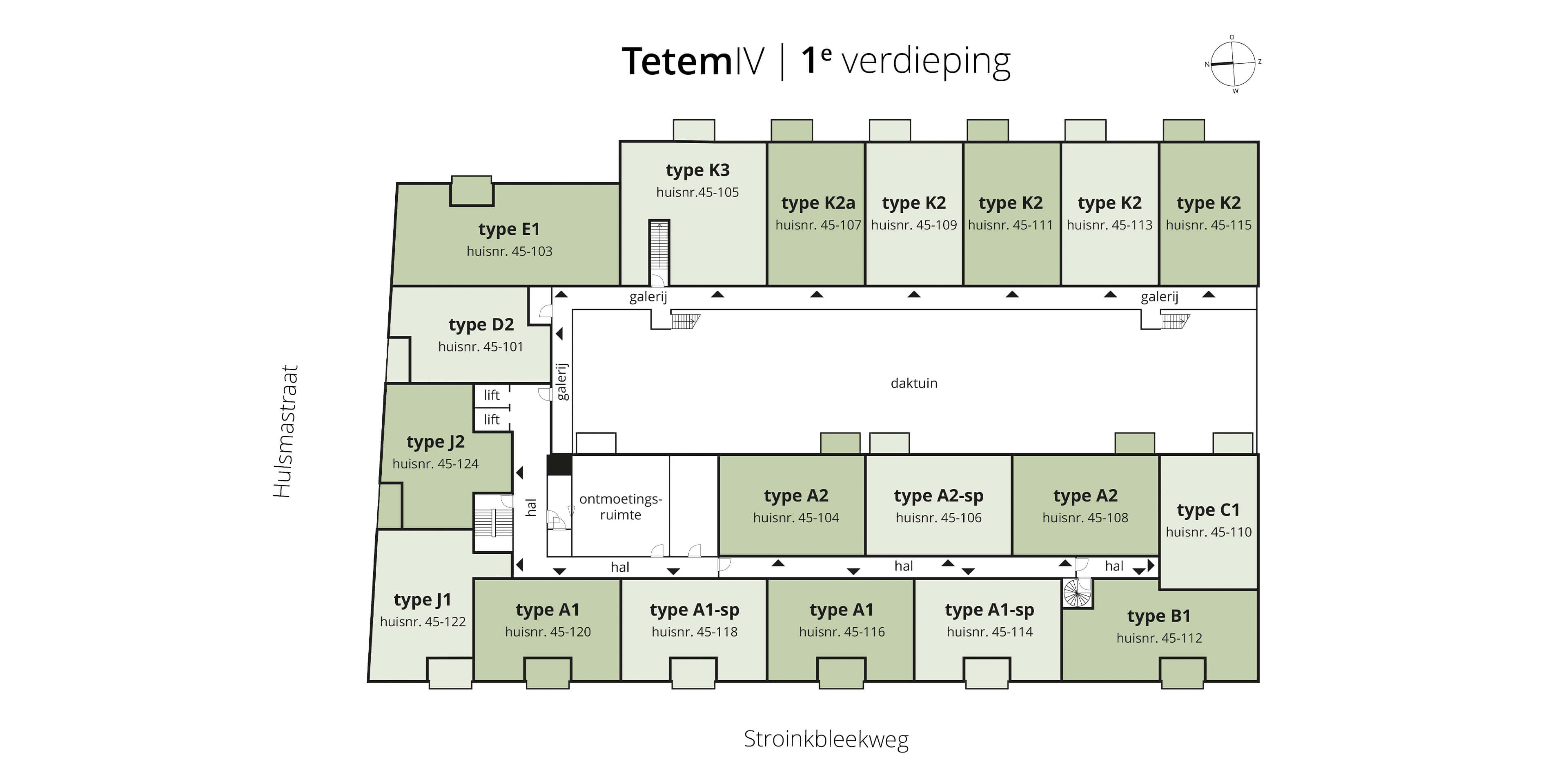 Tetem 4 - 1e verdieping