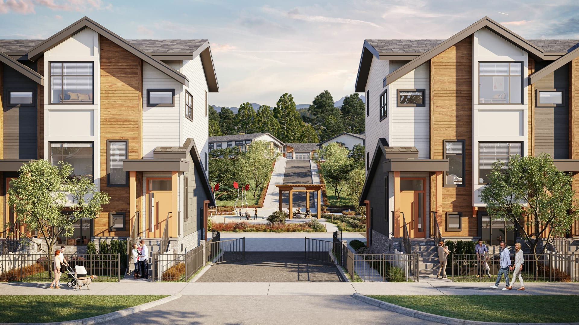 Townhouse Rendering Services | Detailed 3D Visualizations for Modern ...