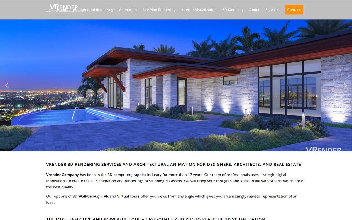Vrender website, October 2026