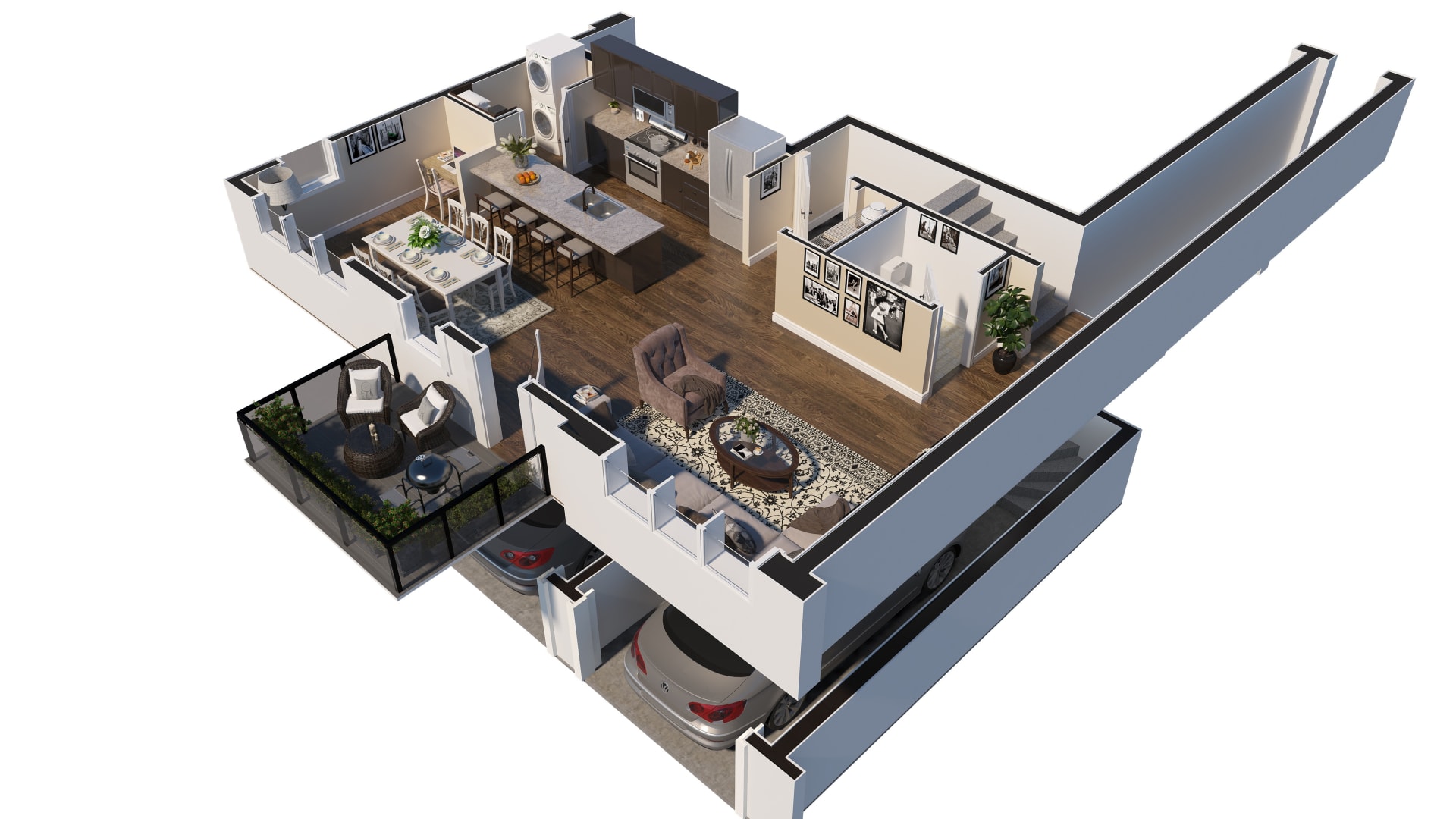 Breaking Down Complex Concepts: Using 3D Rendering for Simplified Visual Explanations in Advertising