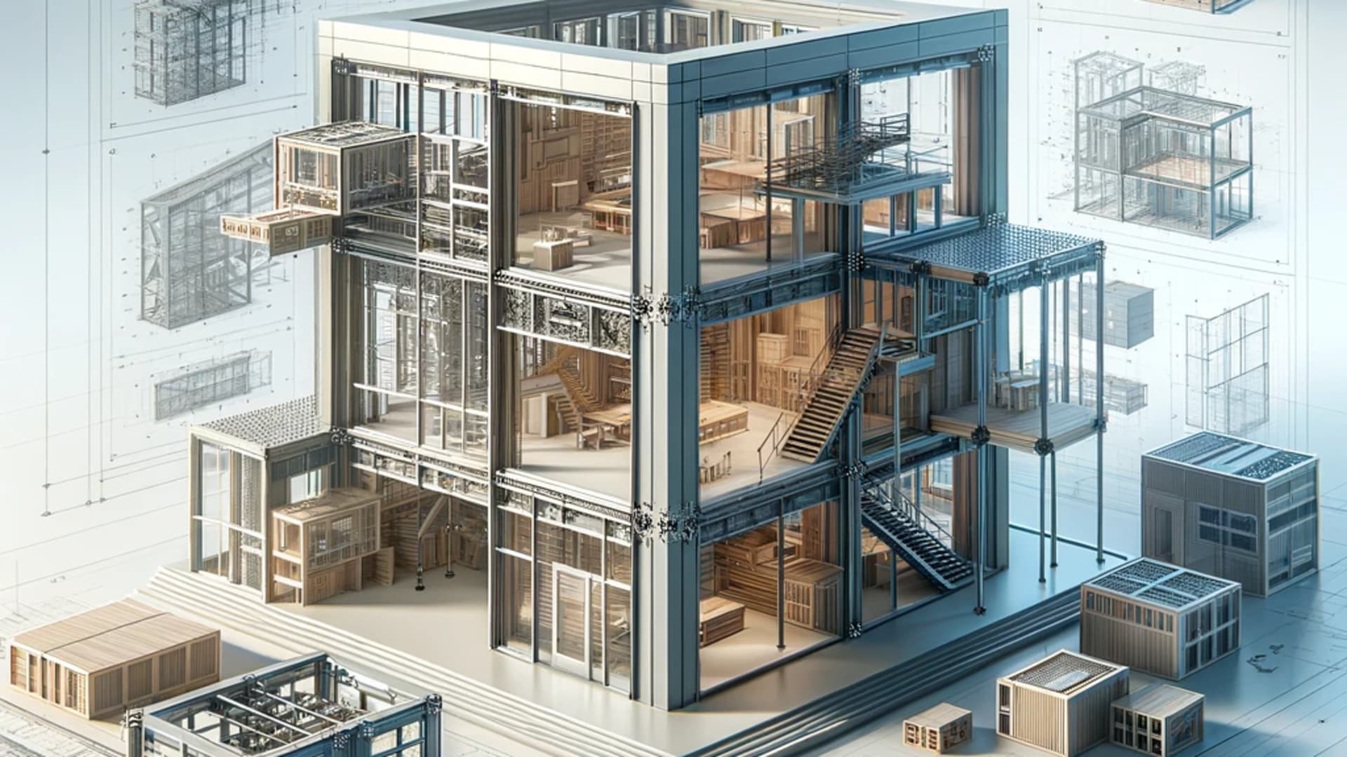 The Future of Building: Integrating DfMA with 3D Rendering for Efficient Construction
