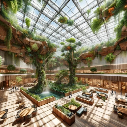 Bringing the Outdoors Inside: 3D Rendering as a Tool for Biophilic Urban Planning