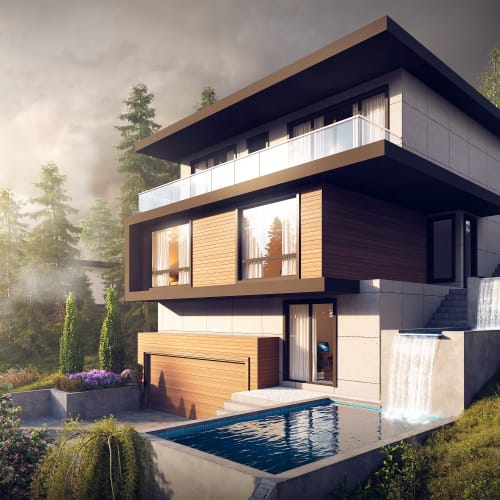 Exploring Different Styles of 3D Architectural House Rendering