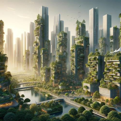 Designing Greener Urban Futures: The Intersection of Biophilic Urbanism and 3D Rendering